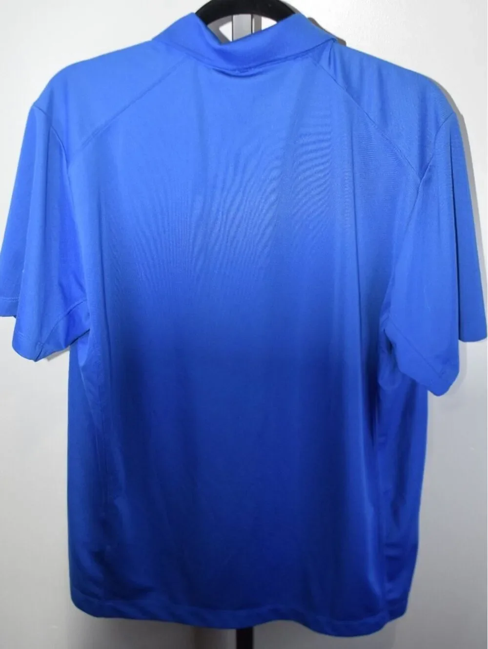 Nike Golf Tour Performance Blue Ombre Polo Shirt Size Large Short Sleeve